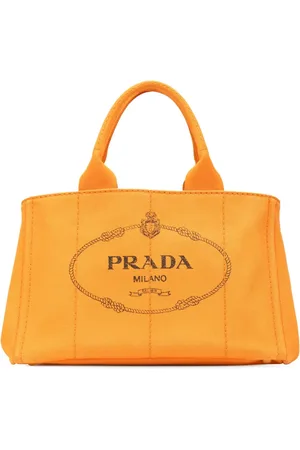 Prada Bolso satchel Canapa Logo de lona 2013-2025