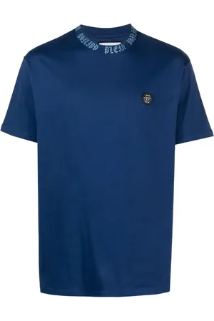 Philipp Plein Camiseta con placa del logo