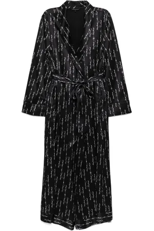 Kiki de Montparnasse Albornoces con estampado gráfico