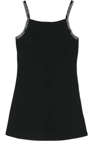 Calvin Klein Vestido con tiras del logo
