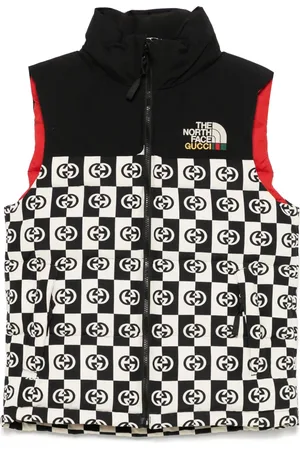 Gucci Chaleco Interlocking G de Gucci x The North Face 2020