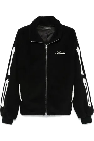 AMIRI Chaqueta de tejido polar Bones