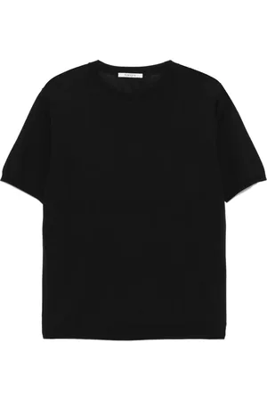KANGRA CASHMERE Camiseta de canalé fino