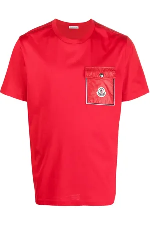 Moncler Camiseta con parche del logo