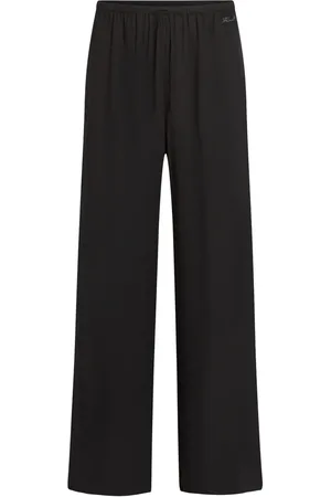 Karl Lagerfeld Pantalones de playa translúcidos