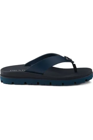 Prada Chanclas con aplique del logo