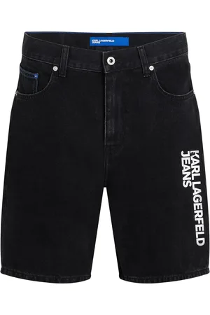 Karl Lagerfeld Bermudas con logo estampado