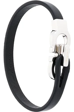 Salvatore Ferragamo Pulsera con detalle doble Gancio