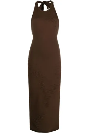 SELASI Vestido largo con espalda descubierta