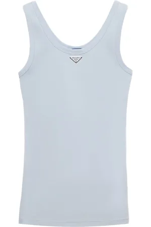 Prada Top de tejido jersey