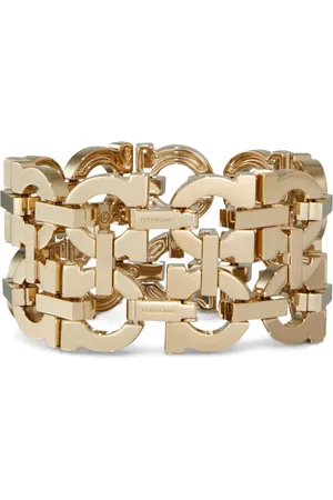Salvatore Ferragamo Pulsera de cadena Gancini
