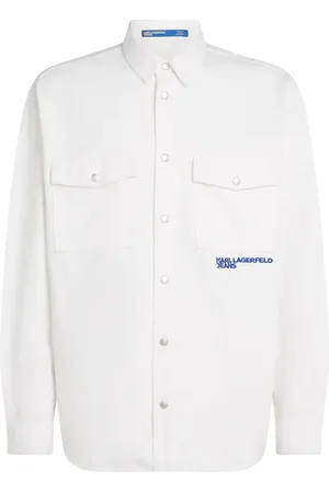 Karl Lagerfeld Camisa con eslogan estampado