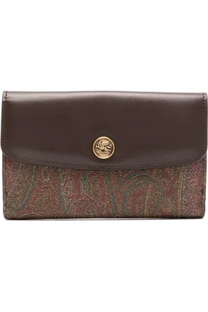 Etro Cartera con motivo de cachemira