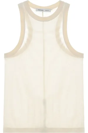 Carven Top semitranslúcido