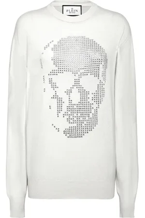 Philipp Plein Sudadera con motivo de calavera