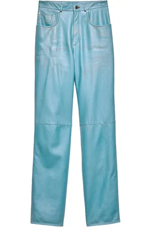 Prada Pantalones de talle medio