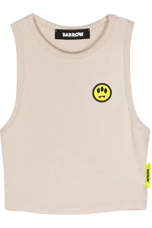 BARROW Top sin mangas con logo de goma