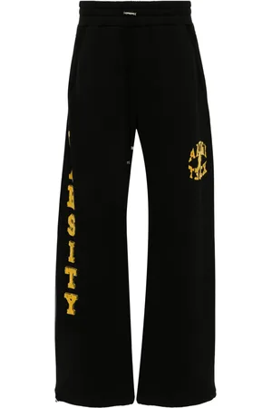 AMIRI Pantalones de chándal con logo afelpado