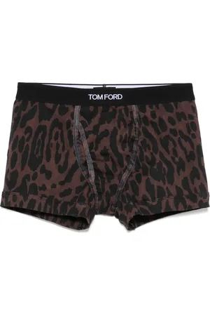Tom Ford Bóxer con estampado de guepardo