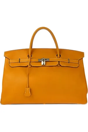 Hermès Bolso de mano Birkin Fjord 45 2000