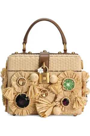 Dolce & Gabbana Bolso shopper con apliques de cristal