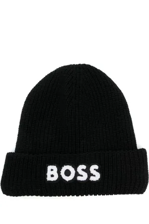 HUGO BOSS Gorro con logo bordado