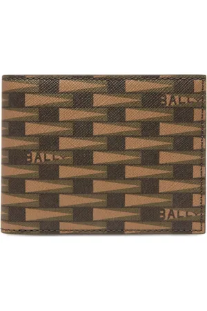 Bally Cartera plegable con monograma