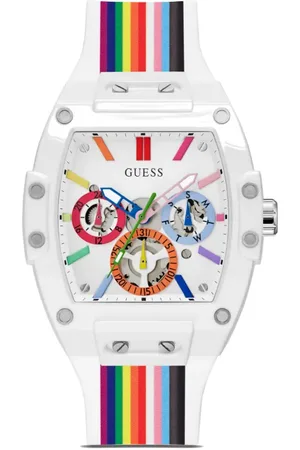 Guess Reloj Phoenix de 45 mm con movimiento de cuarzo