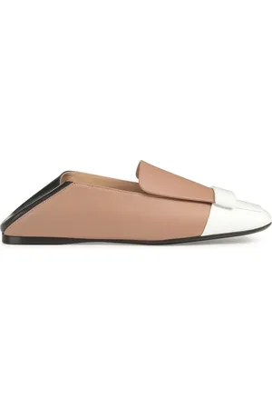 Sergio Rossi Zapatos slippers en dos tonos
