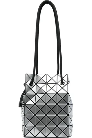 Issey Miyake Bolso bombonera Wring con panel geométrico