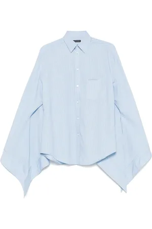 Balenciaga Camisa con puños y nudo