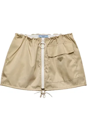 Prada Falda midi Re-Nylon