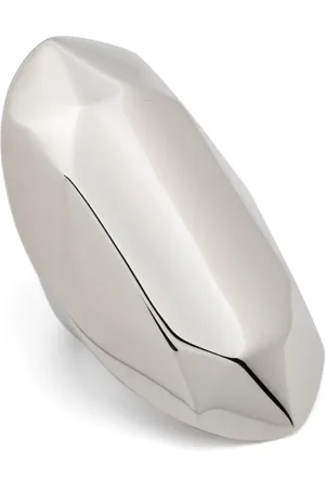 Alexander McQueen Anillo con diseño facetado