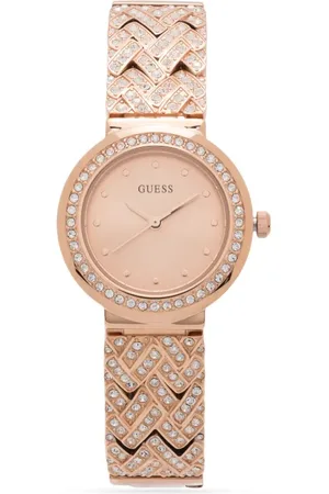 Guess Reloj Treasure con movimiento de cuarzo de 30mm