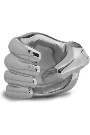 Khaite Pendiente earcuff Sculpted Hand