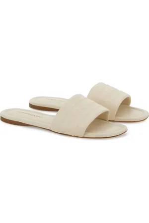 Salvatore Ferragamo Chanclas con logo