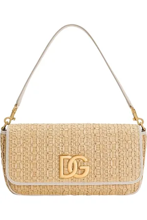 Dolce & Gabbana Bandolera con placa del logo