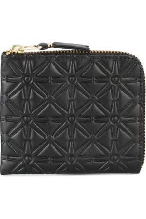 Comme des Garçons Cartera con motivo en relieve