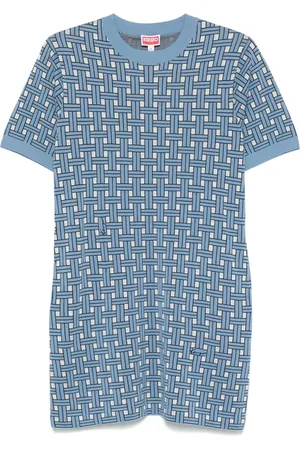 Kenzo Vestido corto Weave