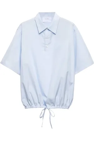 Prada Polo de algodón de manga corta