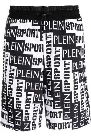 Philipp Plein Pantalones cortos de deporte con logo estampado