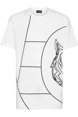 Philipp Plein Camiseta con estampado Tiger Court
