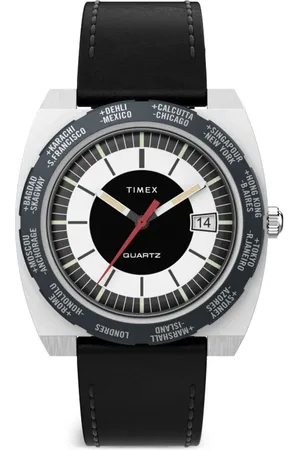Timex Reloj World Time Reissue de 39 mm