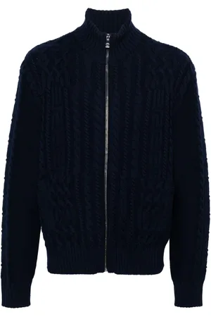 VERSACE Cárdigan de punto de ochos