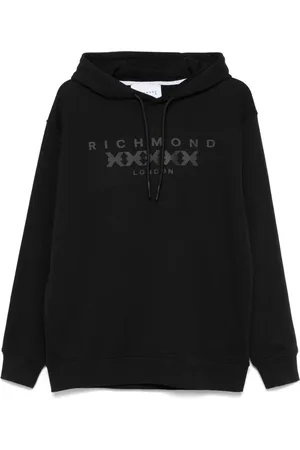 John Richmond Sudadera con capucha y logo