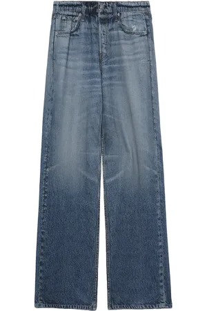 RAG&BONE Vaqueros anchos Logan de talle medio