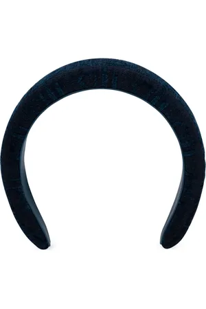 Salvatore Ferragamo Diadema texturizada de terciopelo
