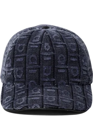 Salvatore Ferragamo Gorra de terciopelo con logo