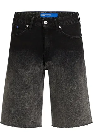 Karl Lagerfeld Pantalones vaqueros cortos con efecto sombreado