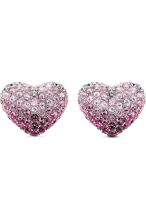Marc Jacobs Pendientes The Pavé Balloon Heart